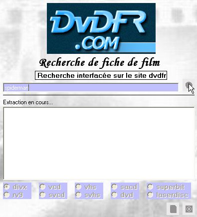 Gestion, Film, film, gestion, gestion film, divx, xvid, cinema, logithque, dvdthque, grer